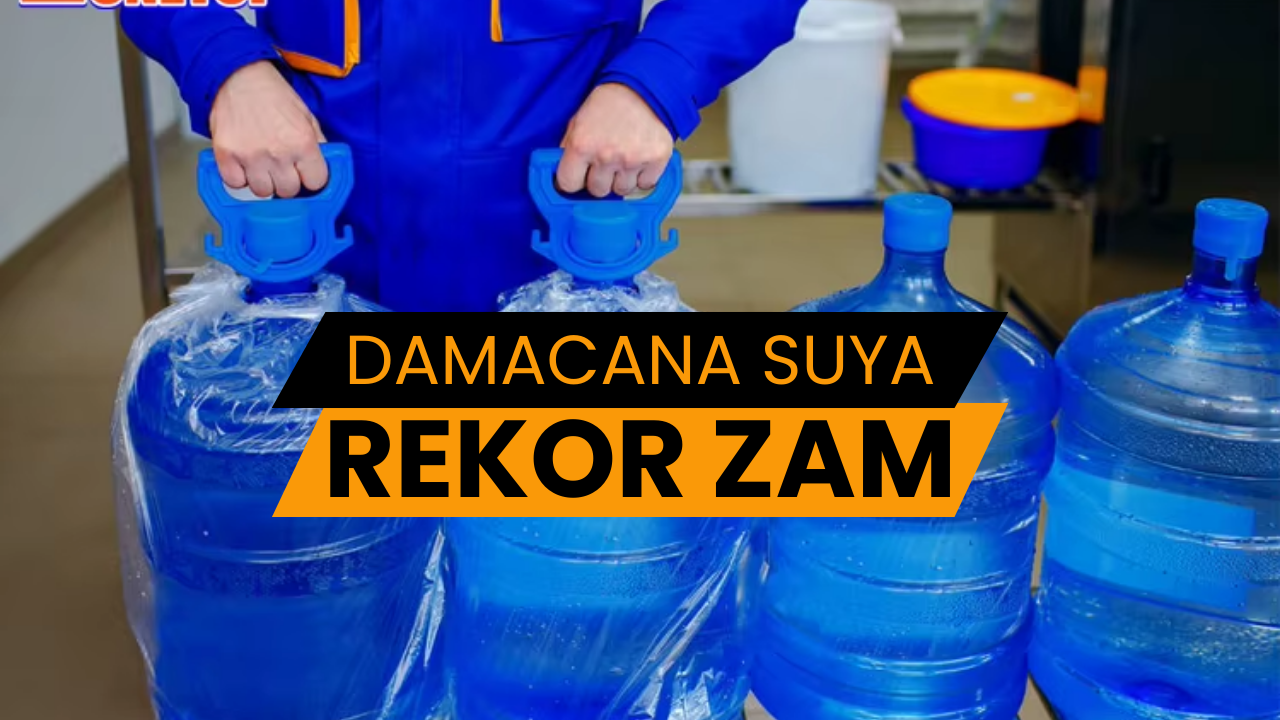 Damacana Suya Büyük Zam! İşte Bir Bardak Suyun Maliyeti