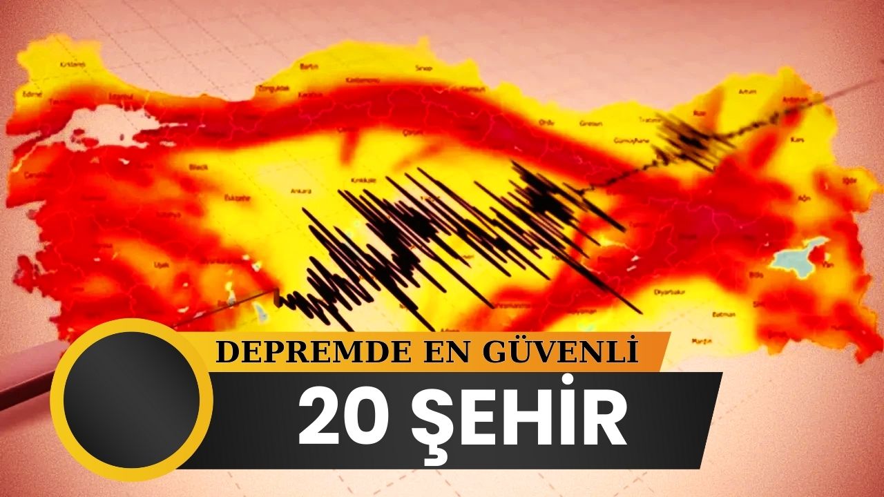 Türkiye'de en güvenli 20 il hangisi? İşte AFAD ve MTA verilerine göre deprem riski en az olan şehirler